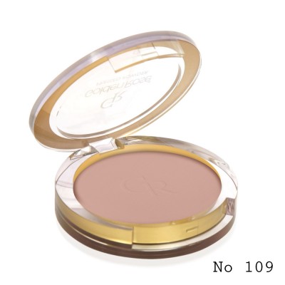 GOLDEN ROSE Pressed Powder 109 rose beige